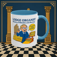 Masonic Mugs - Maestro of Melodies - Organist Printify