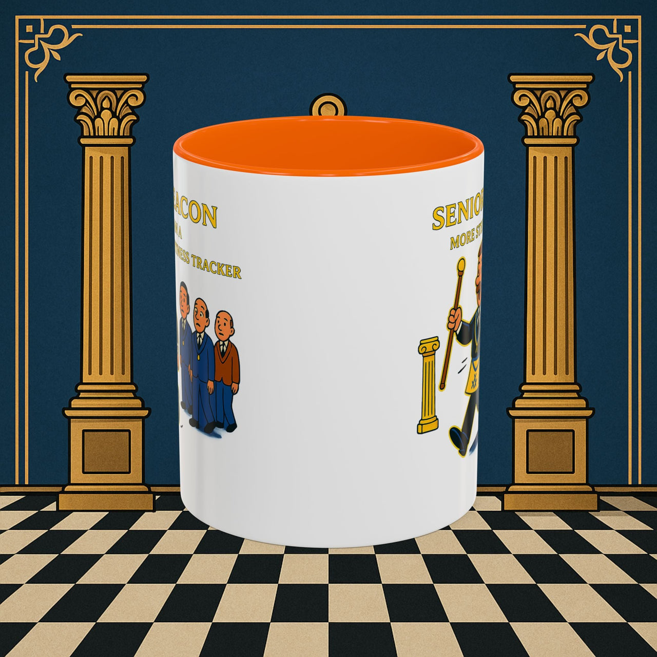 Masonic Mugs - Stepping Out - Senior Deacon Printify
