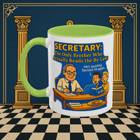Masonic Mugs - Bureaucratic Bliss - Secretary Printify
