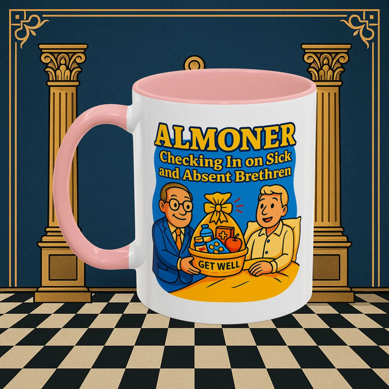 Masonic Mugs - Caring Compassion - Almoner Printify