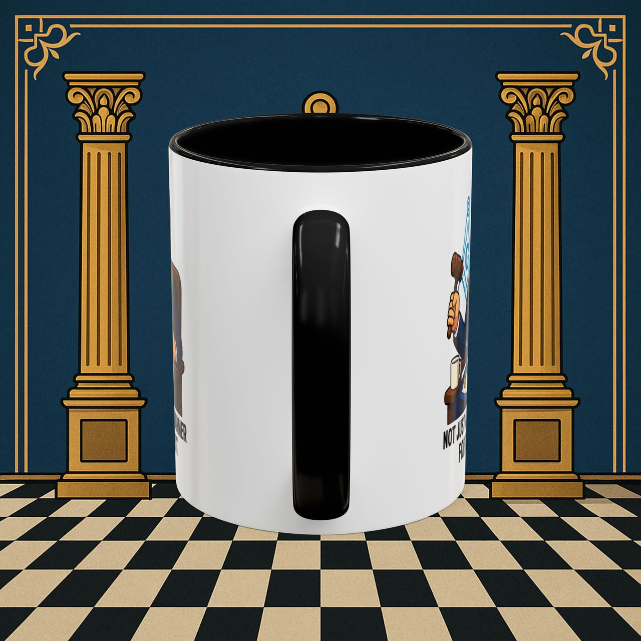 Masonic Mugs - Masonic Majesty - Senior Warden Printify