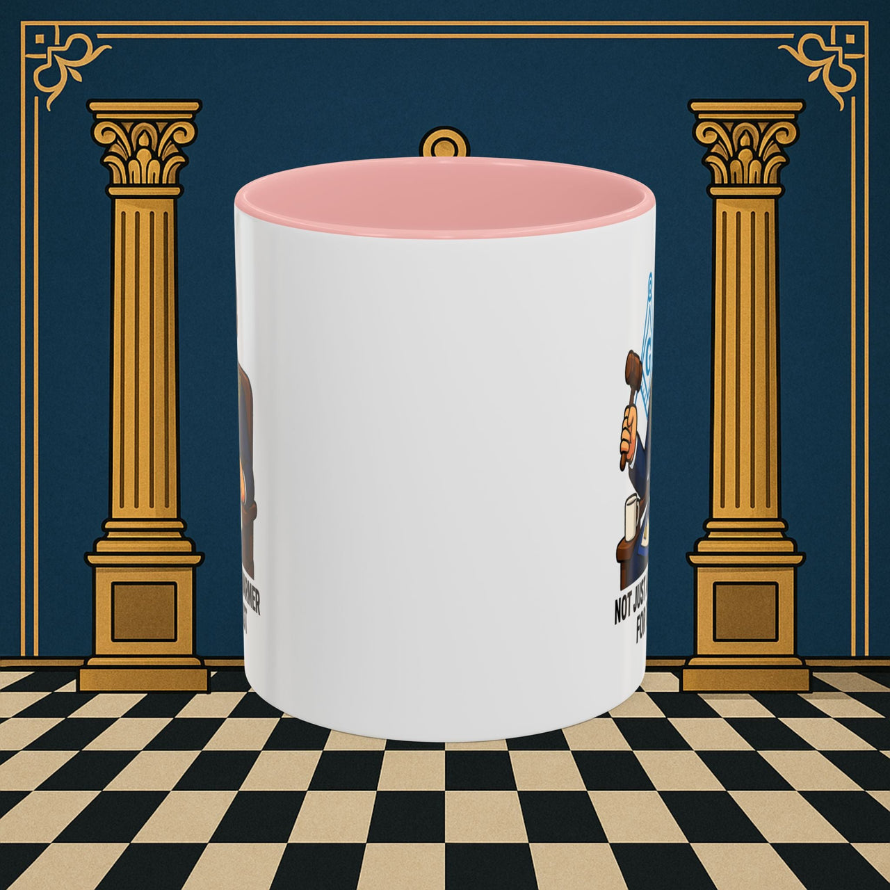 Masonic Mugs - Masonic Majesty - Senior Warden Printify