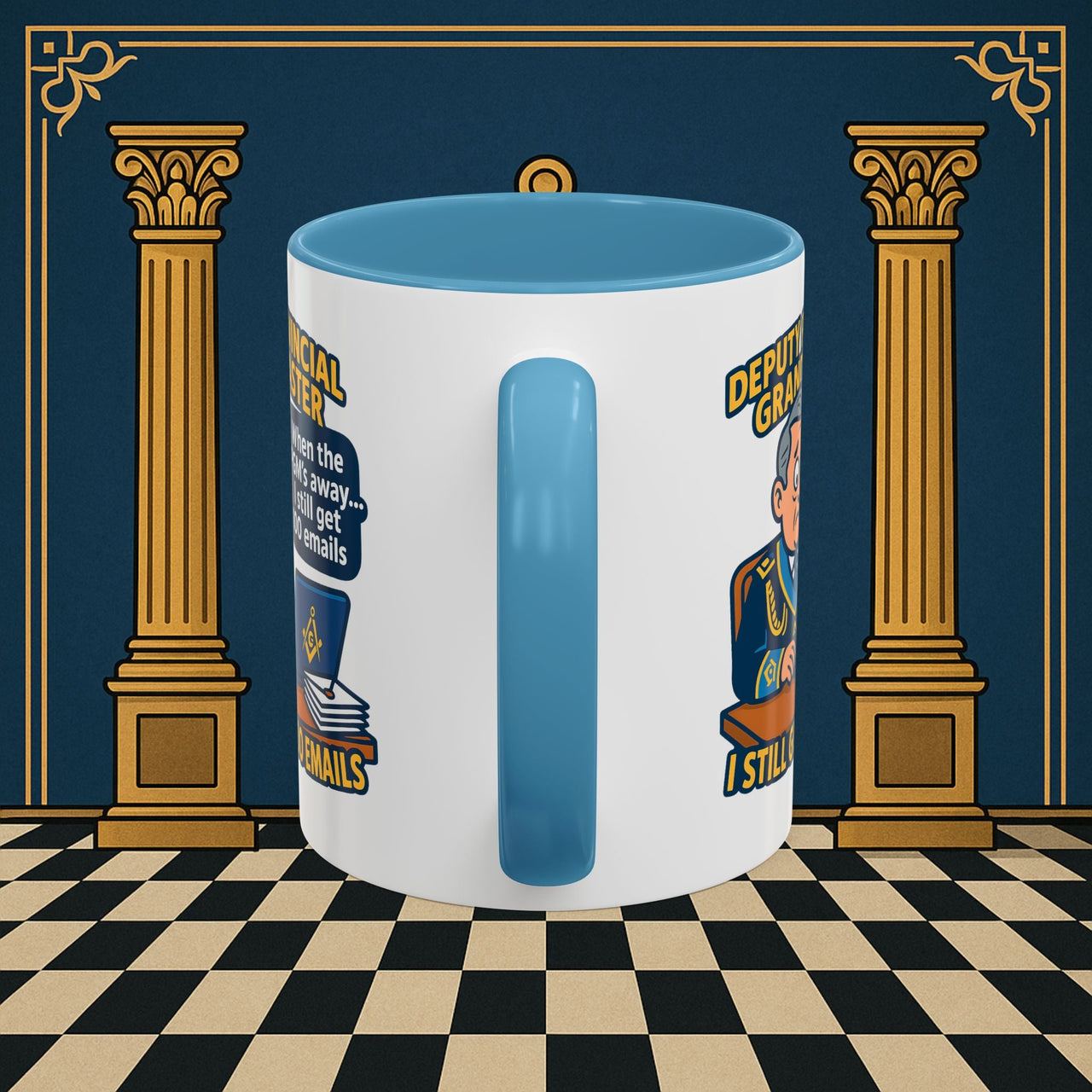 Masonic Mugs - Email Overload - Deputy Provincial Grand Master Printify