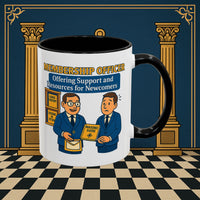 Masonic Mugs - Welcoming New Brothers - Membership Secretary Printify