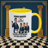Masonic Mugs - Lodge Leadership - Senior Warden Printify