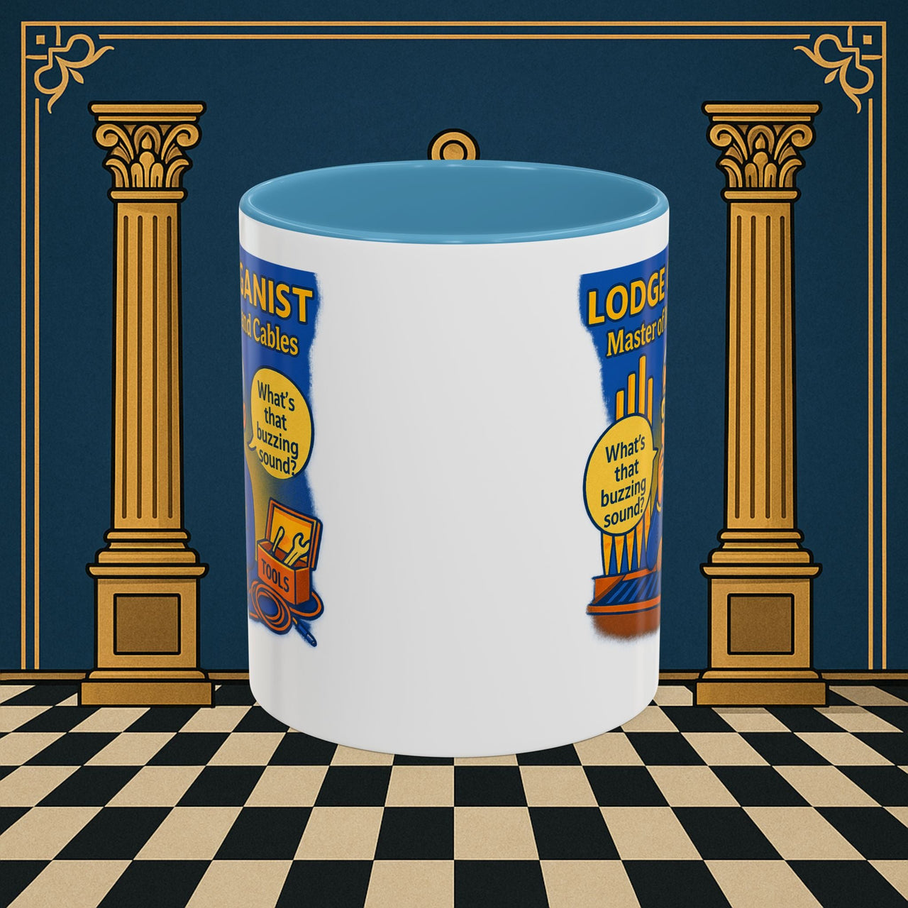 Masonic Mugs - Buzz Kill - Organist Printify