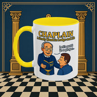 Masonic Mugs - Divine Guidance - Chaplain Printify