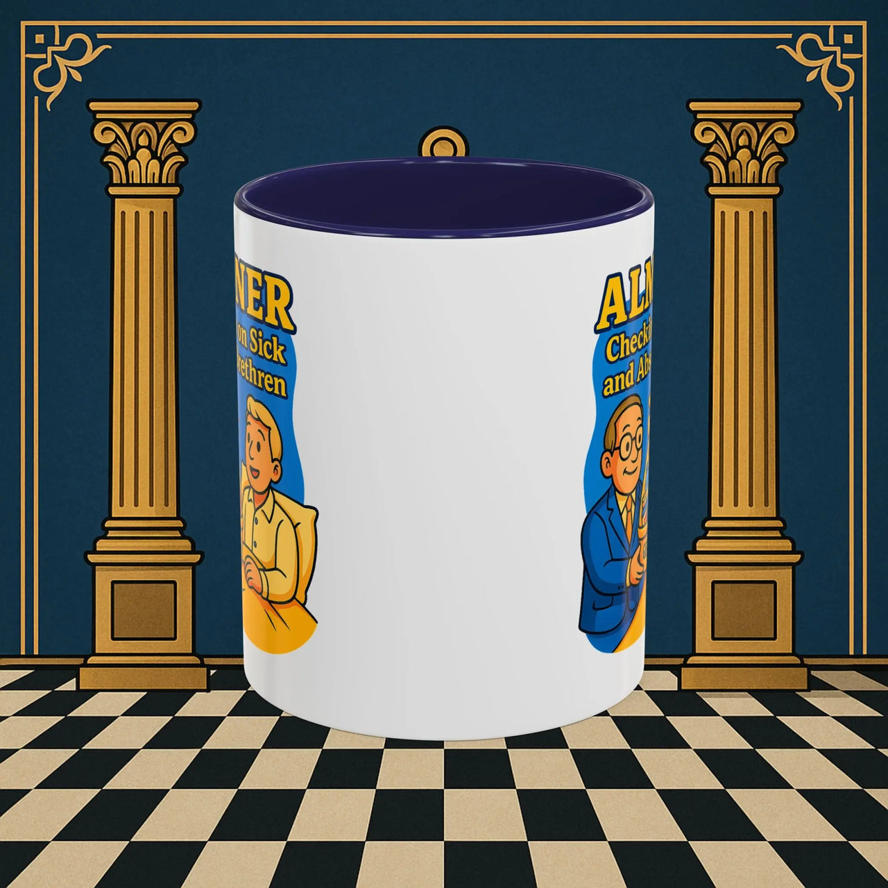 Masonic Mugs - Caring Compassion - Almoner Printify