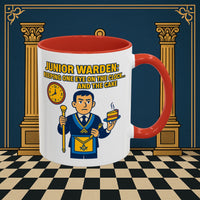Masonic Mugs - Masonic Vigilance: Junior Warden's Timekeeping Duty,  Junior Warden Printify