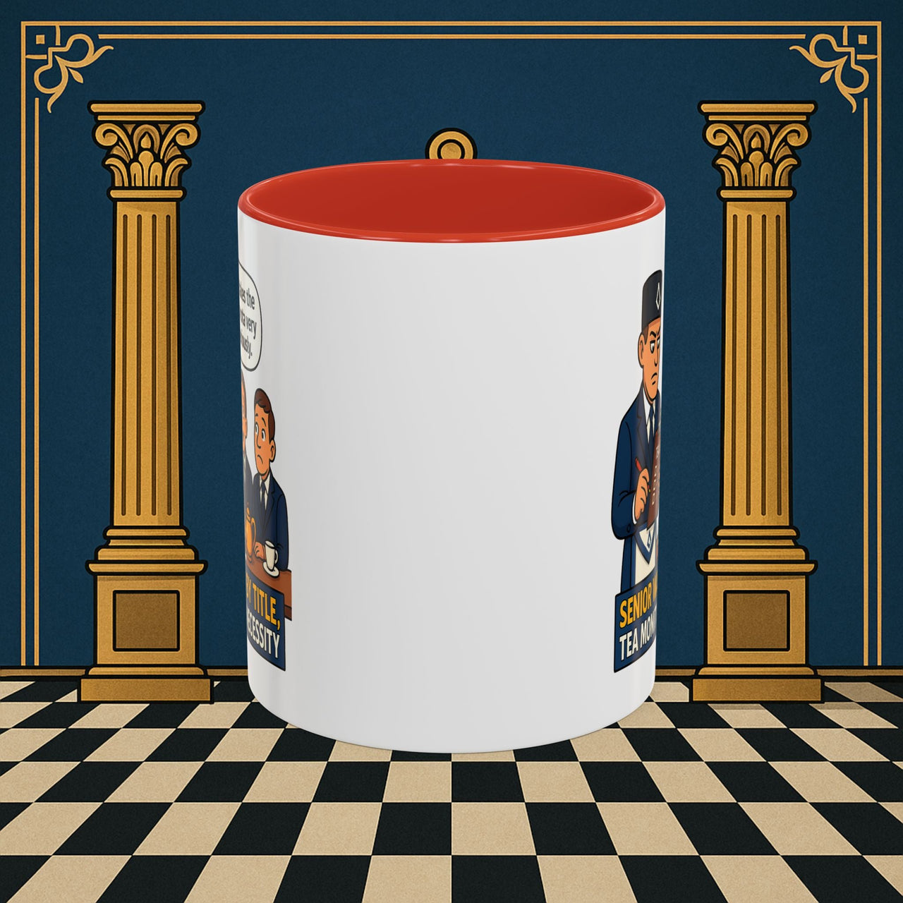 Masonic Mugs - Tea Rota Titans - Senior Warden Printify