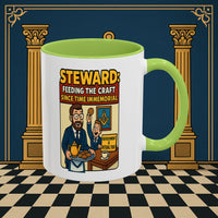 Masonic Mugs - Feeding Freemasonry's Fellowship - Steward Printify