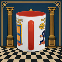 Masonic Mugs - Masonic Anticipation: Lodge Ninja in Waiting, Junior Deacon Printify
