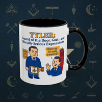 Masonic Mugs - Masonic Mysteries - Tyler Printify