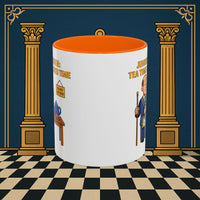 Masonic Mugs - Junior Warden: Tea Time is Sacred, Junior Warden Printify