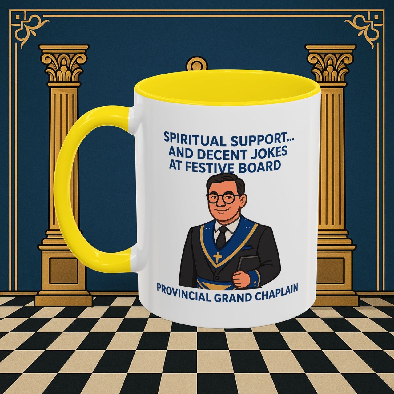 Masonic Mugs - Divine Humor - Provincial Grand Chaplain Printify