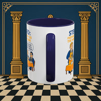 Masonic Mugs - Refreshment of Reason - Steward Printify