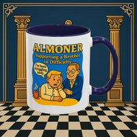 Masonic Mugs - Almoner's Assist - Almoner Printify