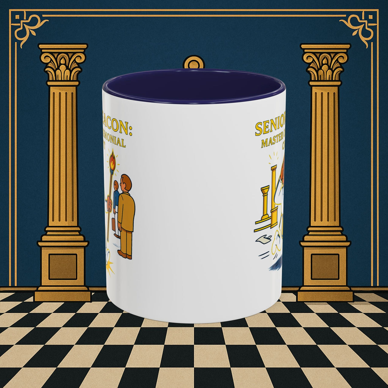 Masonic Mugs - Senior Deacon's CrossFit Challenge - Senior Deacon Printify