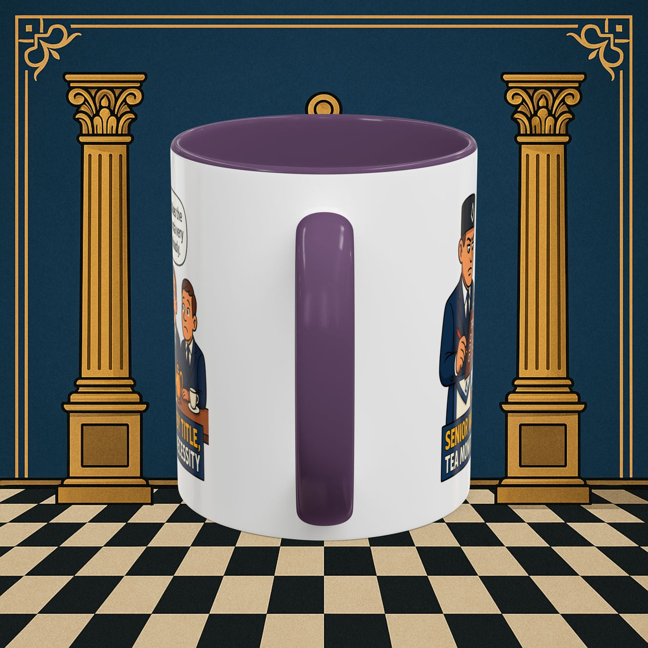 Masonic Mugs - Tea Rota Titans - Senior Warden Printify