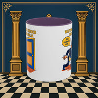 Masonic Mugs - Masonic Anticipation: Lodge Ninja in Waiting, Junior Deacon Printify