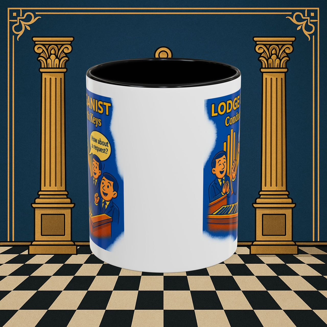 Masonic Mugs - Masonic Melodies - Organist Printify