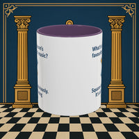 Masonic Mugs Ready to Go – Favourite Type of Music (Accent Coloured 11oz Mug) Printify