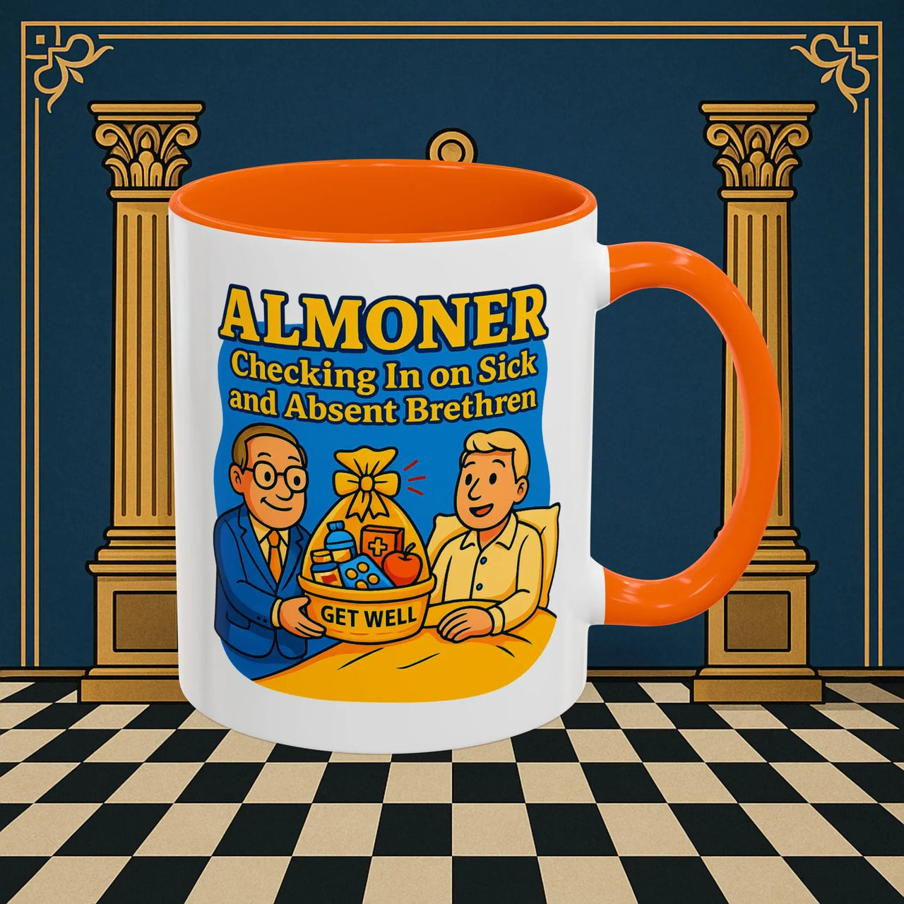 Masonic Mugs - Caring Compassion - Almoner Printify