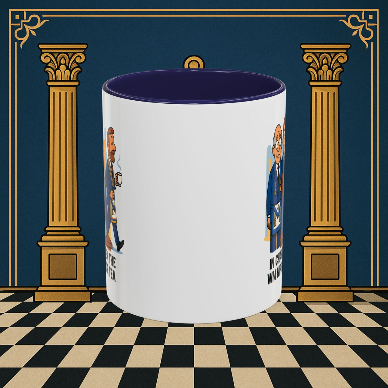 Masonic Mugs - Tea Time Troubles - Senior Warden Printify