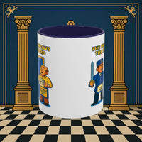 Masonic Mugs - Accent Coloured 11oz Mug - Masonic Mayhem - Inner Guard Printify