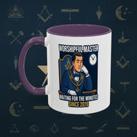 Masonic Mugs - Masonic Monotony - Worshipful Master Printify