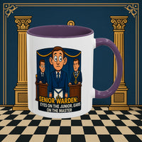 Masonic Mugs - Masonic Watchfulness - Senior Warden Printify