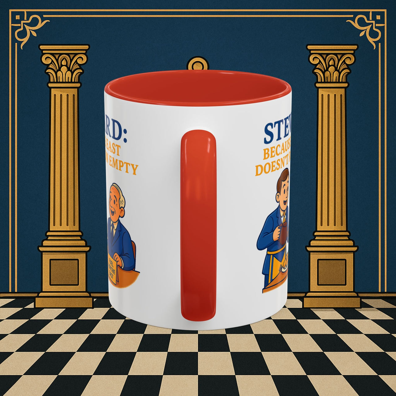 Masonic Mugs - Tea and Empires - Steward Printify