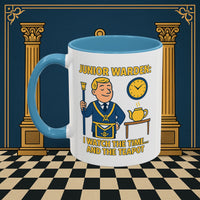 Masonic Mugs - Masonic Moments: Lodge Officer's Tea Time, Junior Warden Printify