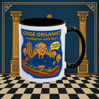 Masonic Mugs - Masonic Melodies - Organist Printify