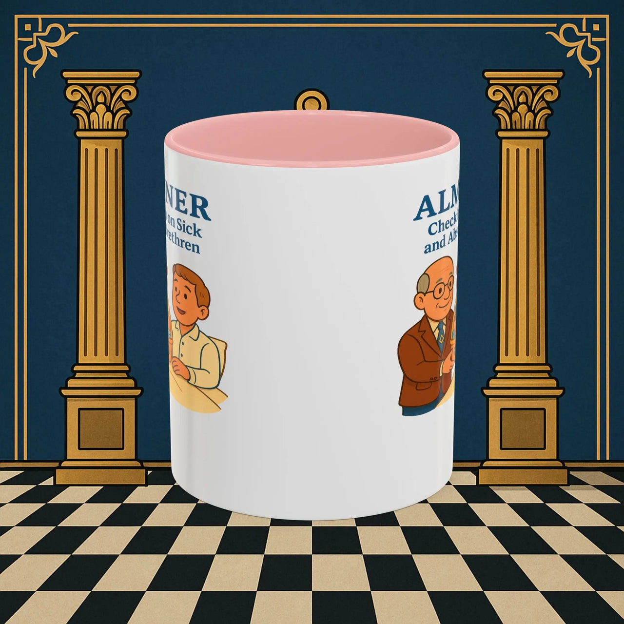 Masonic Mugs - Compassion Basket - Almoner Printify