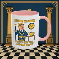 Masonic Mugs - Masonic Moments: Lodge Officer's Tea Time, Junior Warden Printify