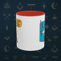Masonic Mugs - Secret Fridge Defender - Tyler Printify