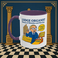 Masonic Mugs - Maestro of Melodies - Organist Printify