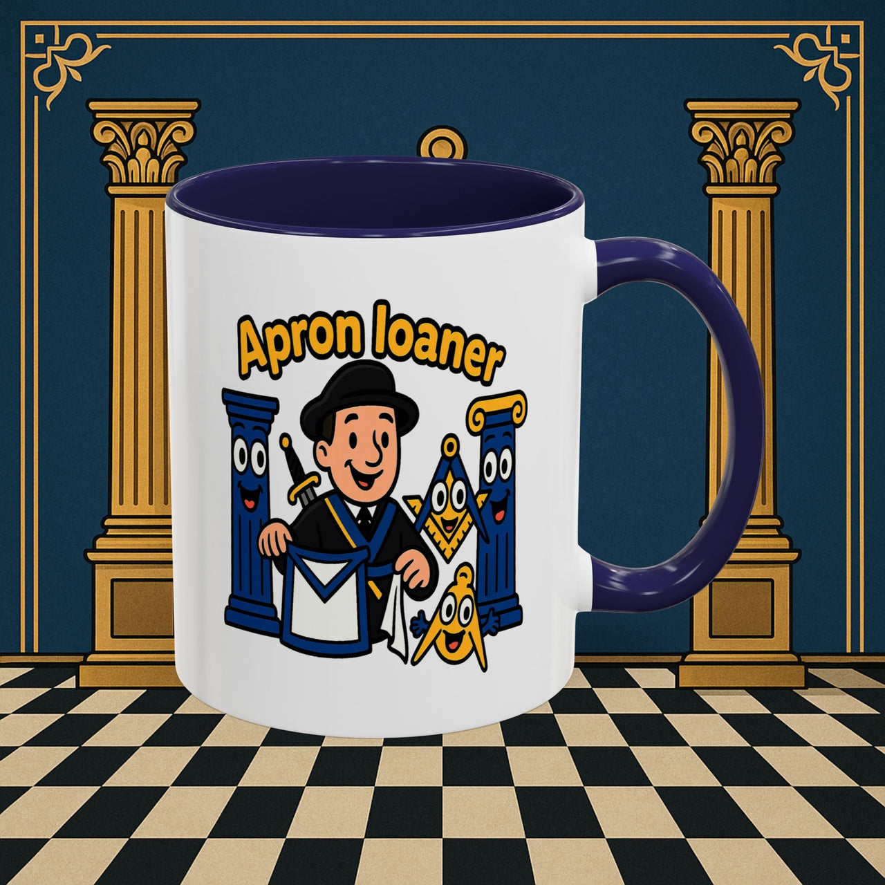 Masonic Mugs - Masonic Mirth - Tyler Printify
