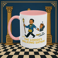 Masonic Mugs - The Lodge's Walking Satnav - Senior Deacon Printify