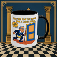 Masonic Mugs - Masonic Anticipation: Lodge Ninja in Waiting, Junior Deacon Printify