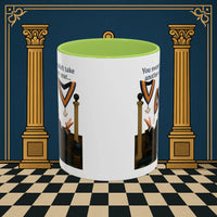 Masonic Mugs Ready to Go – Another Office? Go On Then… (Accent Coloured 11oz Mug) Printify
