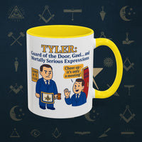 Masonic Mugs - Masonic Mysteries - Tyler Printify