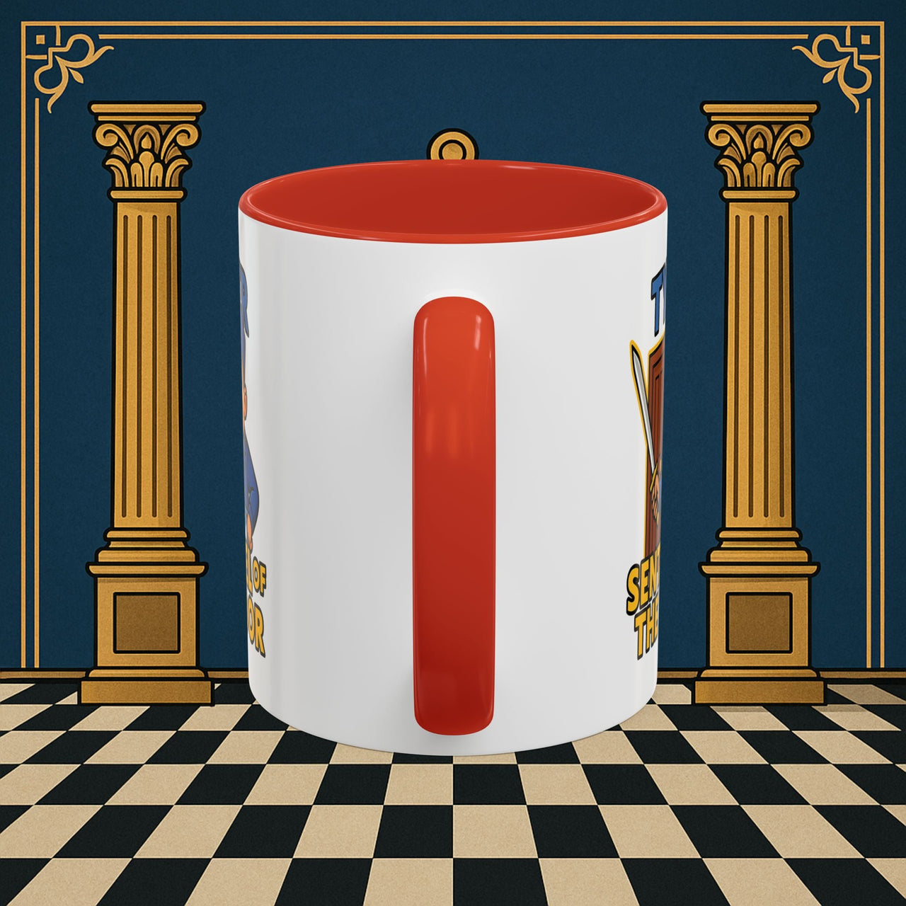 Masonic Mugs - Tyler's Watchful Guard - Tyler Printify