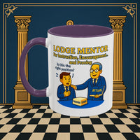 Masonic Mugs - Lodge Mentor Guidance: Masonic Ritual Instruction, Lodge Mentor Printify