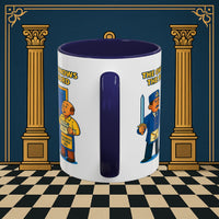 Masonic Mugs - Accent Coloured 11oz Mug - Masonic Mayhem - Inner Guard Printify