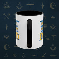 Masonic Mugs Ready to Go – Brother and Dad (Accent Coloured 11oz Mug) Printify