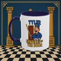 Masonic Mugs - Tyler's Watchful Guard - Tyler Printify