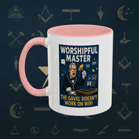 Masonic Mugs - Virtual Vertigo - Worshipful Master Printify