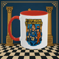 Masonic Mugs - Walking the Masonic Path - Senior Deacon Printify